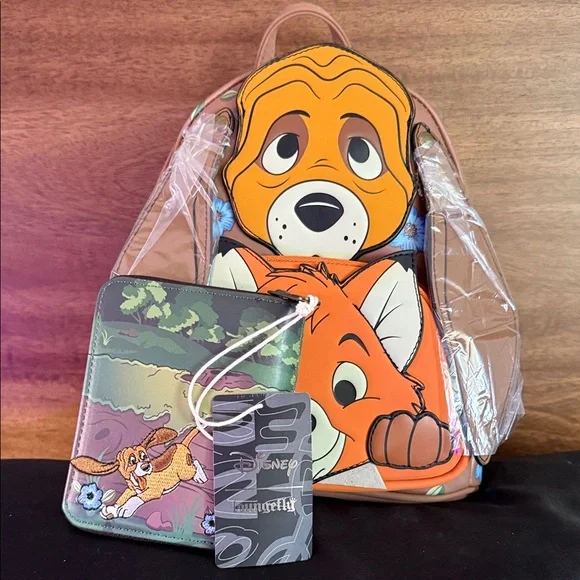 Loungefly Copper & Todd Set - Picture 2 of 5